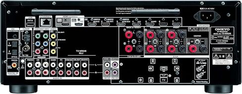 ONKYO AV Receiver 7.1ch Dolby Atmos/DTS: X / 4K / HDCP2.2 / hi-res Sound Source corresponding Black TX-NR646 (B) in Kuwait