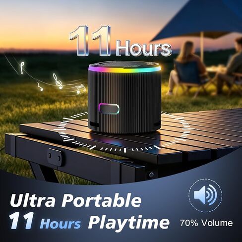Magnetic Bluetooth Speaker,Mini Speaker &Stand Gift for Women Men Teen in Kuwait