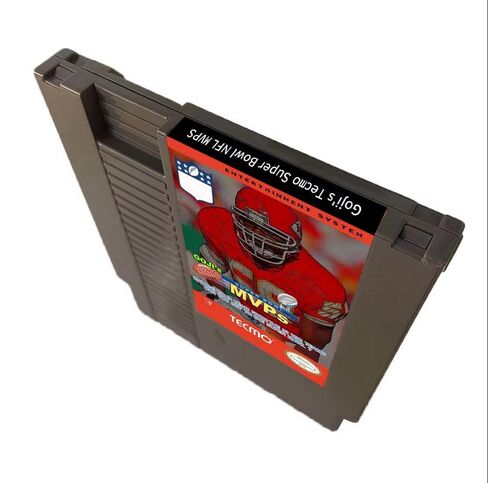 Seal-A-Deal Goji's Tecmo Super Bowls MVP Edition 72 Pins 8 Bit Game Cartridge Reproduction in Kuwait