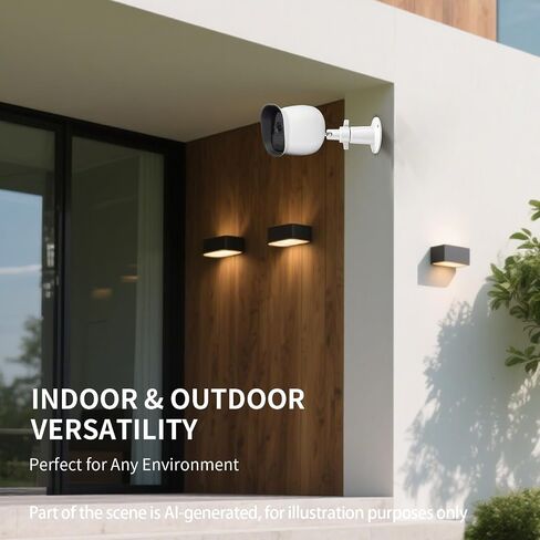 Adjustable Security Camera Wall/Ceiling Mount with 1/4 Screw Head in Kuwait