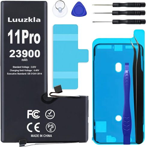 23900mAh Battery Compatible with iPhone 11 PRO, (New Upgrade) Super Capacity Battery Replacement Compatible with iPhone 1 in Kuwait