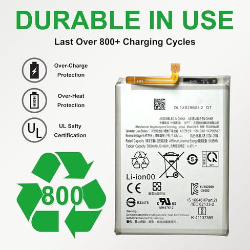 New Cellphone Replacement Battery EB-BA166ABY Compatible with Galaxy A16 5G SM-A166B/P/E/U/U1/W Series, with Toolkit & Repair Guide in Kuwait