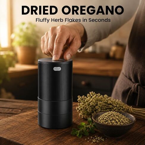 KINGTOP Electric Herb Grinder, Coarse Flake Output, USB-C Rechargeable in Kuwait