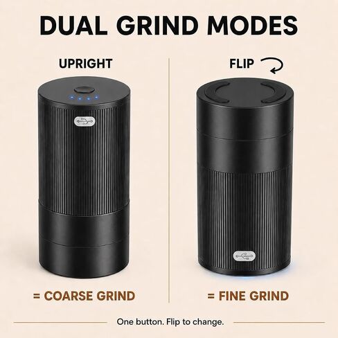 KINGTOP Electric Herb Grinder, Coarse Flake Output, USB-C Rechargeable in Kuwait