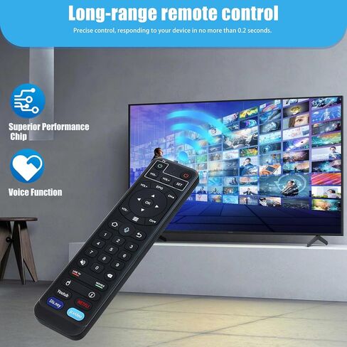 V2 Pro Voice Remote Compatible with vSeeBox V1 / V2 / Elite/Max in Kuwait