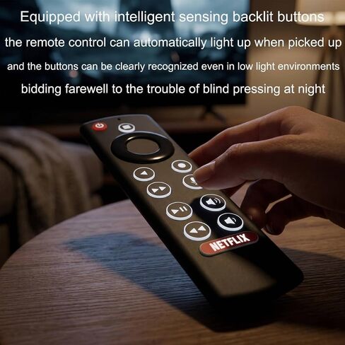Voice Replacement for Nvidia Shield TV Remote Control,with Backlit Buttons in Kuwait