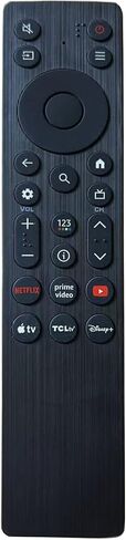 (Pack of 1) RC923A FMB1 Remote Control Replacement Compatible for TCL Smart TV QLED QLED Mini Google TV's, Series Q77K ，QM6K，QM5K（No Voice） in Saudi Arabia
