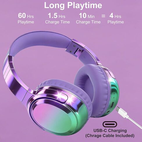 Joysico Wired and Wireless Headphones Over Ear for Kids Teen Girls Women in Kuwait