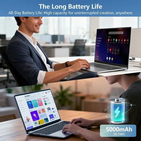 Laptop, 2026 New Laptop Computer, Lap Top PC Core M3-6Y30(Beat N4000), 8GB RAM 256GB SSD, 180°Open, UHD Graphics, 15.6" IPS 1080P, WiFi 5, BT4.2, Win 11/Office Laptops for Study Work, 2-Year Warranty in Kuwait