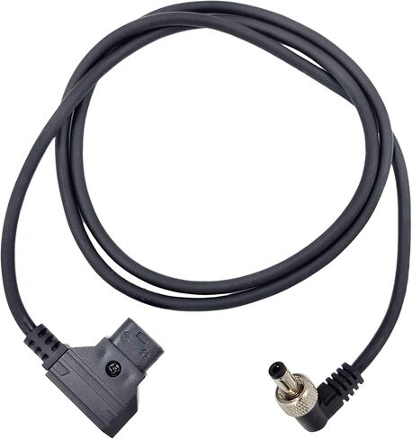 D-Tap to Locking DC 5.5 2.5mm Monitor Cable Compatible with Atomos Ninja v KiPRO LCD Monitors Shogun Sony PIX-E7 PIX-E5 Touchscreen Hollyland Mars 400s, 40inch Length, 2.1 or 2.5 5.5mm (Black) in Saudi Arabia
