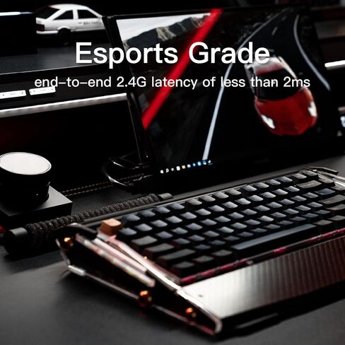 Black Diamond 75 V2 Wireless Mechanical Gaming Keyboard 75% Custom Keyboard in Kuwait