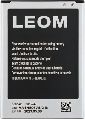 LEOM Battery for Samsung Galaxy S4 Mini B500AE, B500BE, B500BU in Kuwait