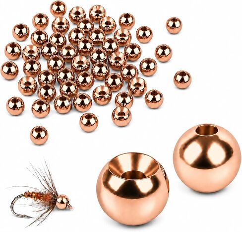Tungsten Beads for Fly Tying 50PCS Tungsten Cyclops Beads for Bass Fishing in Kuwait
