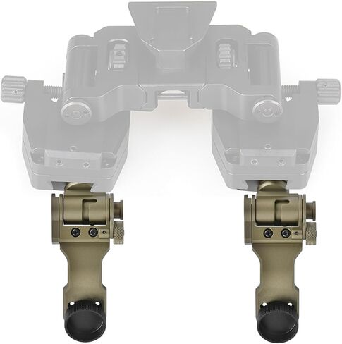 NVG Helmet Mount & Dovetail J Arm Night Vision Goggles NVG Mount Metal Helmet Mount J arm for All Models of PVS14 in Kuwait