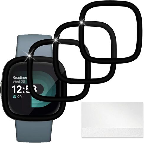 4 Pack for Fitbit Versa 4/Versa 3/Sense 2/Sense Soft Watch Screen Protector in Kuwait