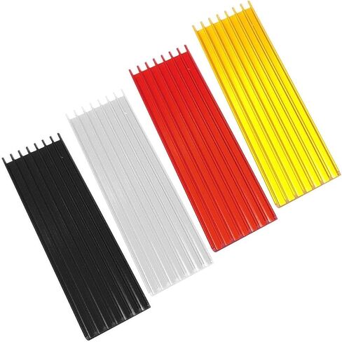 1 Pcs 6mm Aluminum Cooling Radiator Thermal Pad for M.2 Heatsink in Kuwait
