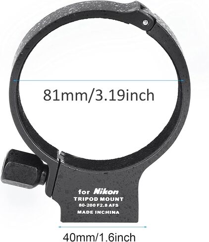 Metal Lens Mount Ring for 80-200mm f2.8D ED, Replacement Foot Collar for 70-300mm f/4-5.6 VC USD Lens in Kuwait
