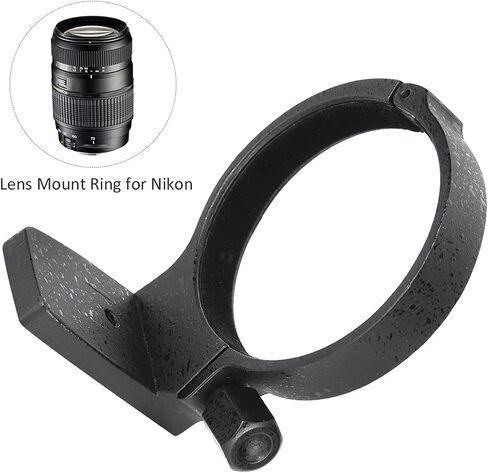 Metal Lens Mount Ring for 80-200mm f2.8D ED, Replacement Foot Collar for 70-300mm f/4-5.6 VC USD Lens in Kuwait