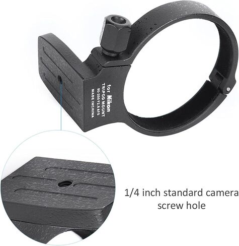 Metal Lens Mount Ring for 80-200mm f2.8D ED, Replacement Foot Collar for 70-300mm f/4-5.6 VC USD Lens in Kuwait