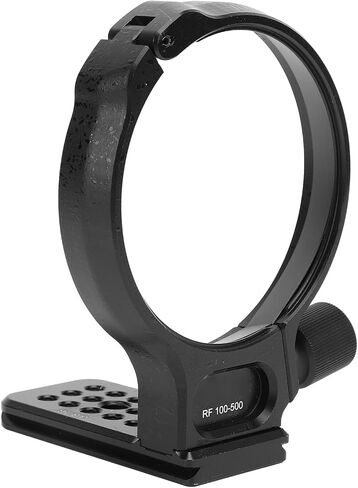 Metal Lens Collar Tripod Mount with Storage Case Plate for RF 100-500mm F4.5-7.1 L IS USM, Durable Aluminum Alloy Construction, Ideal for Professional Photography in Kuwait
