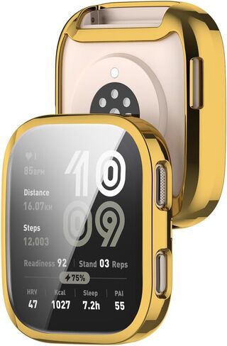 6 Pack 5 Colors Watch Case Compatible for Amazfit Bip 6 TPU Screen Protector Protective Cover Coverage Bumper. in Kuwait