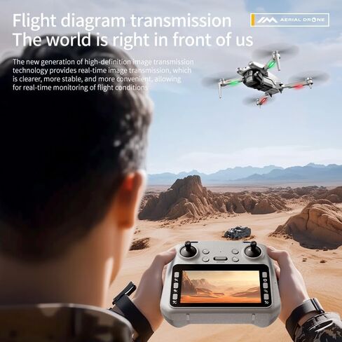 GPS Drones with Camera for Adults 4K, 4.5" HD Screen on Controller in Kuwait