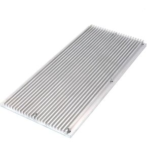 220x100x8mm Big Radiator Aluminum Cooling Plate for LED Light Heat Sink High Thermal Conductivity in Saudi Arabia