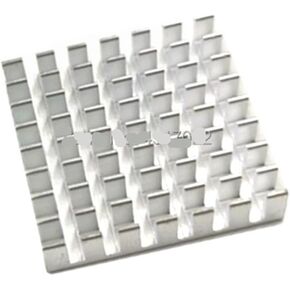10pcs Radiator 28*28*6MM Silver 28*28*6 Slotted Fin Aluminum Cooler 28x28x6 in Kuwait