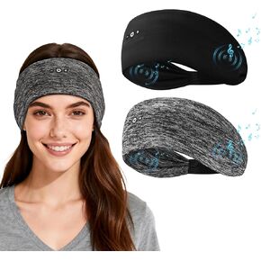 2-Pack Sleep Headphones Bluetooth Headband Ultra-Thin Speakers for Sleep in Kuwait