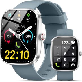 Smart Watch for Men Women, 1.91" HD Touch Screen Smart Watch Answer/Make Calls, Fitness Watch with Heart Rate/Sleep Monitor,100+ Sport Modes Fitness Tracker, IP68 Waterproof Smartwatch for Android iOS in Saudi Arabia