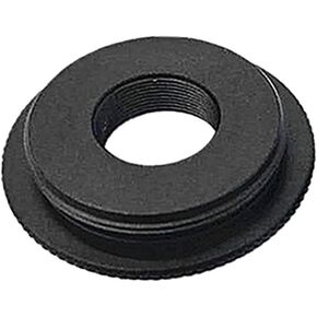 Aluminum C-Mount to 12mm Miniature Thread Converter Adapter Extension Tube Black for CCTV Security Systems TVI CVI Box Camera Stand Base Plate in Kuwait