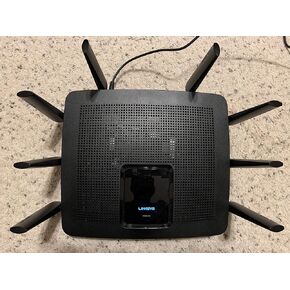 Linksys WiFi 5 Router, Tri-Band, 3,000 Sq. ft Coverage, 25+ Devices, Speeds up to (AC5400) 5.4Gbps - EA9500 in Kuwait