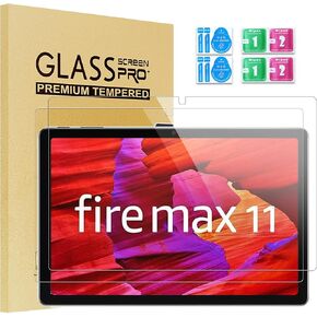 2 Pack Screen Protector for Fire Max 11, Anti-Fingerprints Ultra Sensitive HD Tempered Glass for All New Kindle Fire Max 11 (2 Pack) in Kuwait