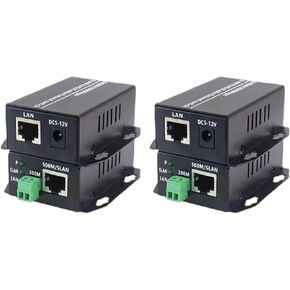2X Ethernet Over Twisted Pair Converter -Ethernet Extender Over Twisted Line Phone Wire Line, RJ45 LAN Network Booster in Kuwait