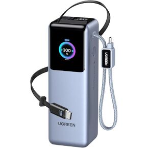 UGREEN Nexode Pro 25000mAh 200W Retractable Cables Power Bank for iPhone in Kuwait