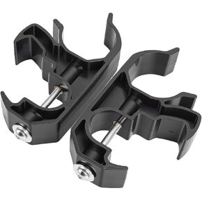 Keenso 2PCS Flashlight Mounting Bracket ABS Flashlight Holder Mount No Drill Easy Install Black Interior Accessory for Unlimited 4 Door JL 2018 2025 in Kuwait