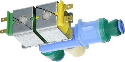 Refrigerator Dual Water Inlet Valve Replaces For Maytag MFI2570FEZ07 MFI2570FEW03 MFI2570FEW04 MFI2570FEZ03 MFI2570FEZ04 MFI2570FEZ05 MFI2570FEZ06 MFI2570FEZ08 MFI2570FEZ09 MFI2570FEZ Refrigerator in Saudi Arabia