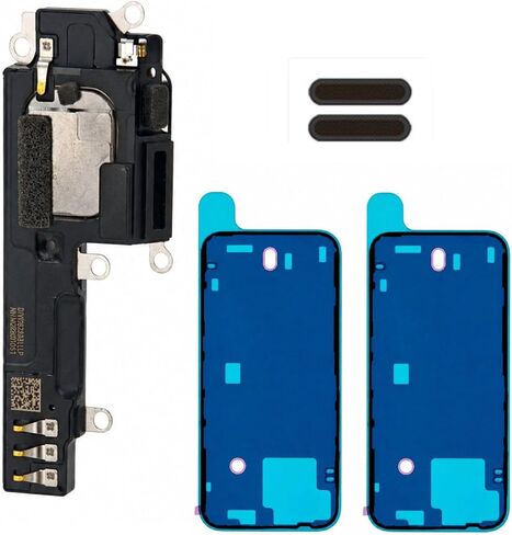 Loud Speaker Replacement for iPhone 14 - Ringer Buzzer Assembly with Back Glass Seal Adhesives & Dust Meshes - Compatible with A2649 A2881 A2882 A2883 A2884 in Kuwait