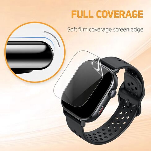 Screen Protector Designed for uaue P131 Smart Watch 2.06" (6 Pack) in Kuwait