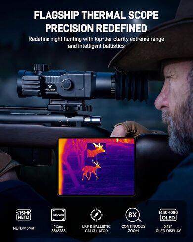 Tarantula LRF, Thermal Scope, 1000m LRF & Ballistics in Saudi Arabia