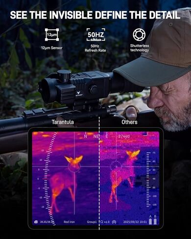 Tarantula LRF, Thermal Scope, 1000m LRF & Ballistics in Saudi Arabia