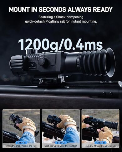 Tarantula LRF, Thermal Scope, 1000m LRF & Ballistics in Saudi Arabia