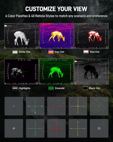 Tarantula LRF, Thermal Scope, 1000m LRF & Ballistics in Saudi Arabia