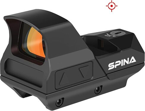 SPINA OPTICS Storm-30 Red Dot Sight Shake Awake Reflex Sight 2 MOA Dot 62 MOA Circle 1x30mm Red Dot Scope with Picatinny Mount in Kuwait