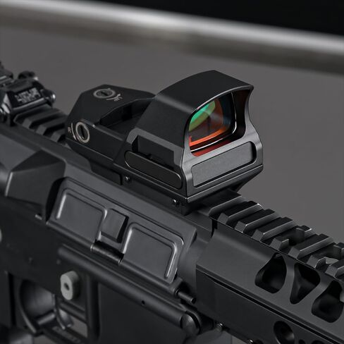 SPINA OPTICS Storm-30 Red Dot Sight Shake Awake Reflex Sight 2 MOA Dot 62 MOA Circle 1x30mm Red Dot Scope with Picatinny Mount in Kuwait
