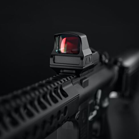 SPINA OPTICS Storm-30 Red Dot Sight Shake Awake Reflex Sight 2 MOA Dot 62 MOA Circle 1x30mm Red Dot Scope with Picatinny Mount in Kuwait