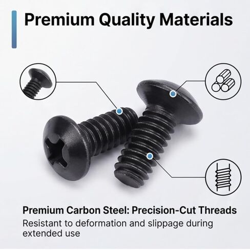 Computer Screw, 600Pcs Carbon Steel Screw Set with and Brush, for PC Motherboard Hard Drive Laptop Maintenance in Kuwait