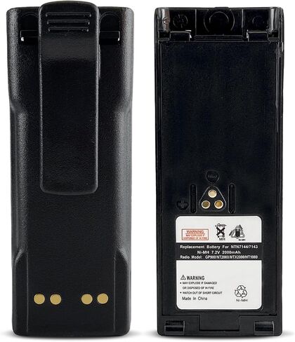 JINTION NTN7144 Two-Way Radio NiMH 7.2V 2000mAh Battery Replacement Compatible with Motorola MT2000 MTS2000 NTN7143 NTN7143A NTN7144 NTN7143B GP900 GP1200 MT2000 MTS2000 in Kuwait