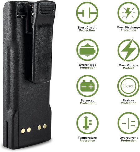 JINTION NTN7144 Two-Way Radio NiMH 7.2V 2000mAh Battery Replacement Compatible with Motorola MT2000 MTS2000 NTN7143 NTN7143A NTN7144 NTN7143B GP900 GP1200 MT2000 MTS2000 in Kuwait