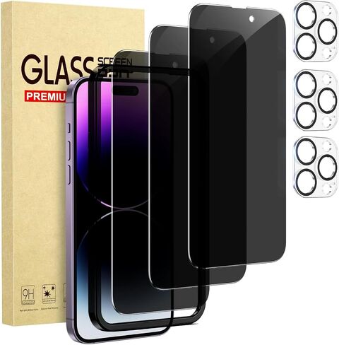 3+3Pk for iPhone15 Pro Max Privacy Screen Protector,Alignment Frame in Kuwait